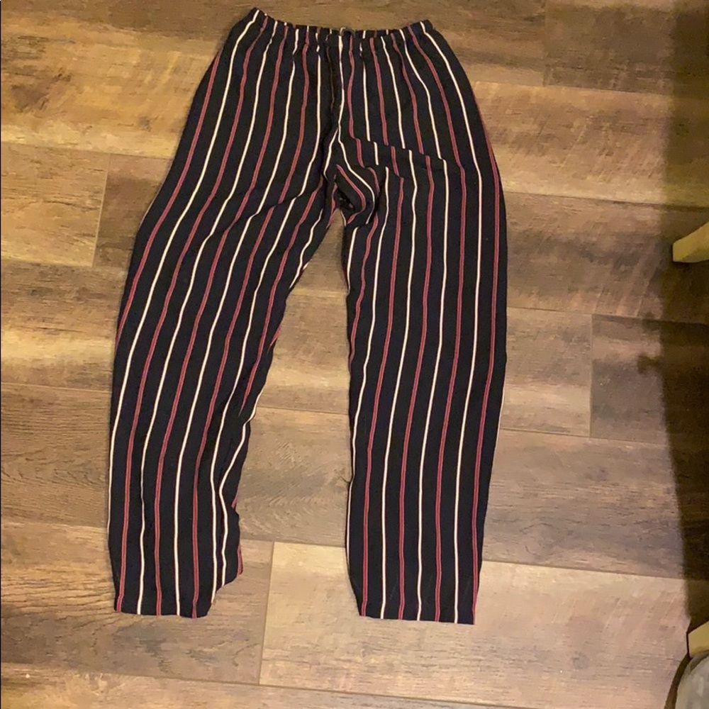 Brandy Melville Striped Pants (One Size)